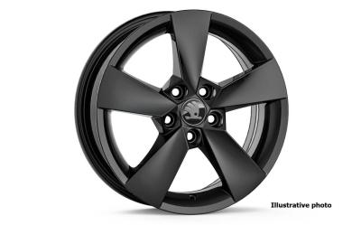 15" alu kolo Hadar - černá ŠKODA