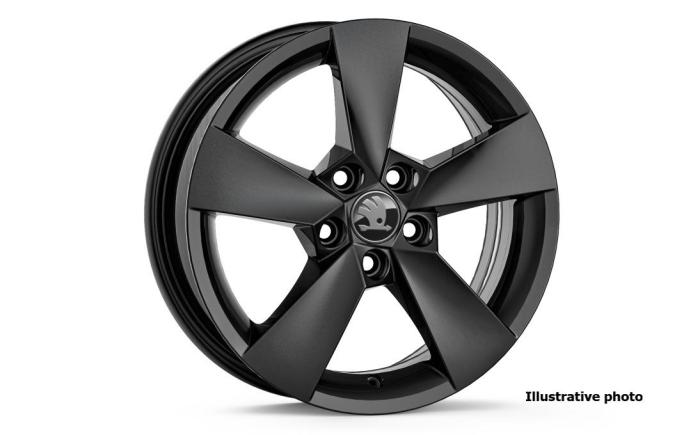 15" alu kolo Hadar - černá ŠKODA