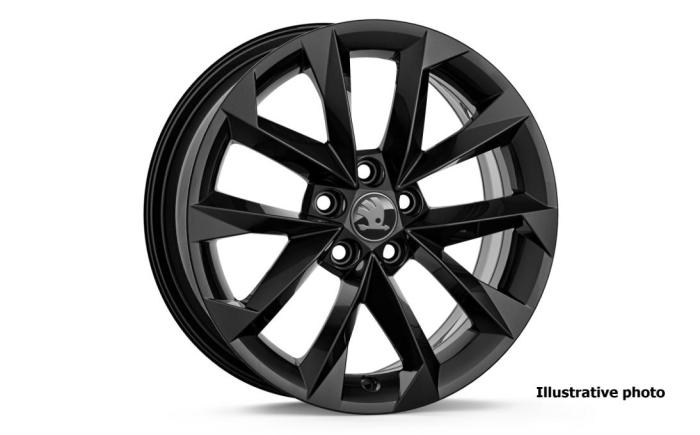 16" alu kolo Italia - černá ŠKODA
