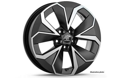 16" alu kolo Montado - černá ŠKODA