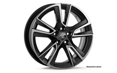 16" alu kolo Proxima - černá ŠKODA