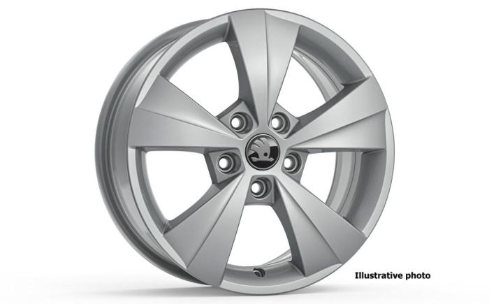 16" alu kolo Velorum - stříbrná ŠKODA