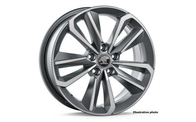 17" alu kolo Aries - antracit ŠKODA