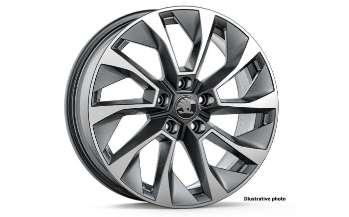 17" alu kolo Aronia - antracit ŠKODA