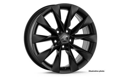 17" alu kolo Crystal - černá ŠKODA