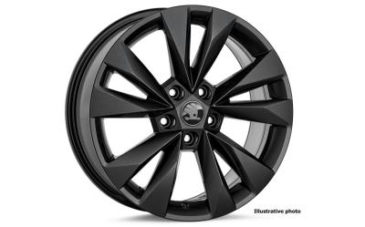 17" alu kolo Kuma - černá ŠKODA