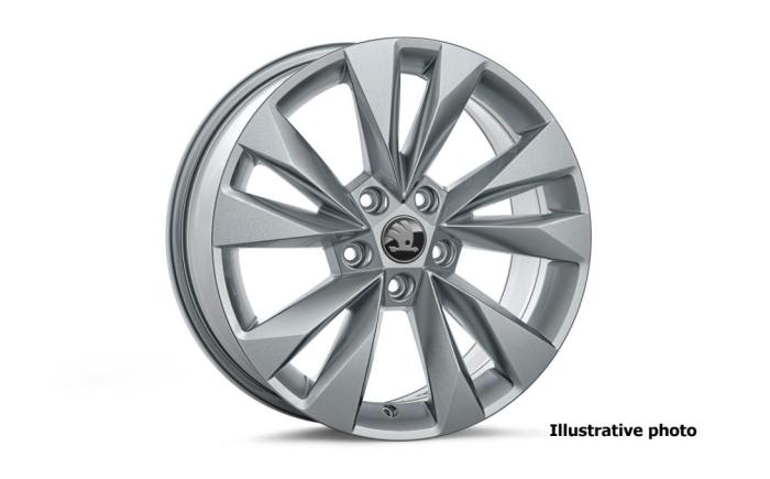 17" alu kolo Kuma - stříbrná ŠKODA