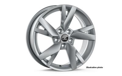 17" alu kolo Lyra - stříbrná ŠKODA