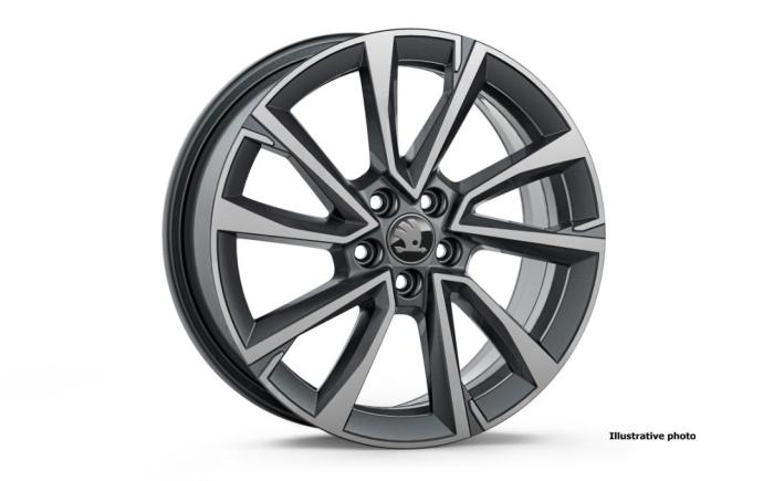 17" alu kolo Procyon - antracit ŠKODA