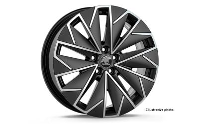 17" alu kolo Propus - černá ŠKODA