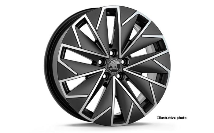 17" alu kolo Propus - černá ŠKODA