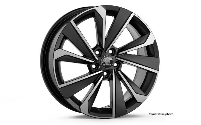 17" alu kolo Riegel - černá ŠKODA