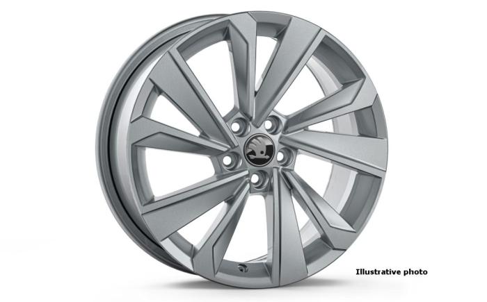17" alu kolo Riegel - stříbrná ŠKODA