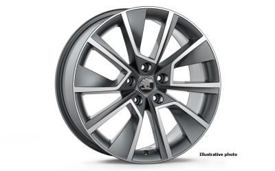 18" alu kolo Braga - antracit ŠKODA