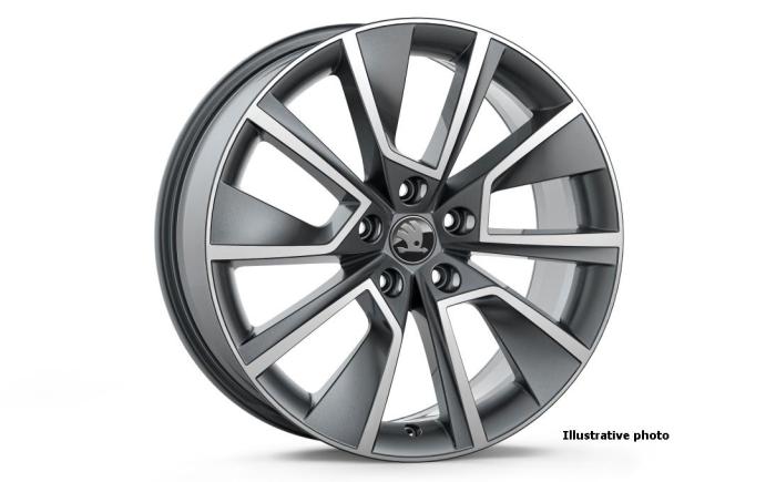 18" alu kolo Braga - antracit ŠKODA