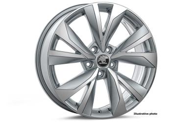 18" alu kolo Corvus - stříbrná ŠKODA