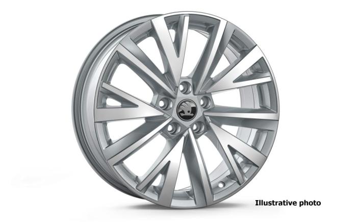 18" alu kolo Gigaro - stříbrná ŠKODA