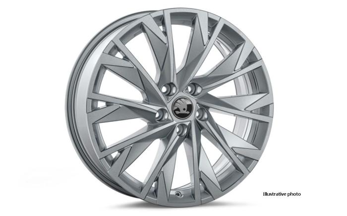 18" alu kolo Hydrus - stříbrná ŠKODA