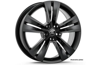 18" alu kolo Mytikas - černá ŠKODA