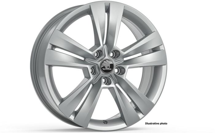 18" alu kolo Mytikas - stříbrná ŠKODA