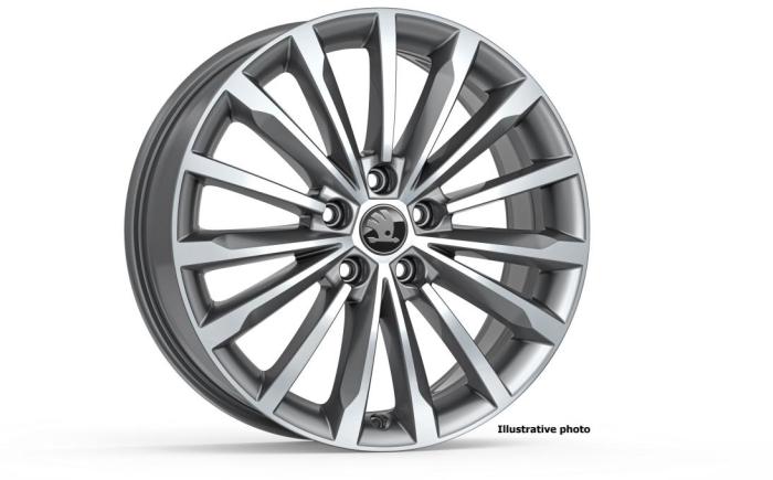 18" alu kolo Trinity - antracit ŠKODA