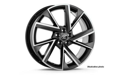 18" alu kolo Vega - černá ŠKODA