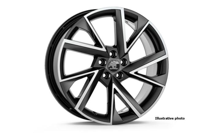 18" alu kolo Vega - černá ŠKODA