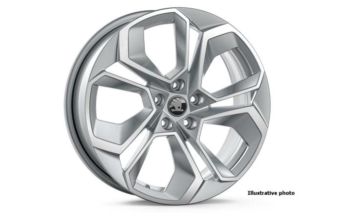 19" alu kolo Altair - stříbrná ŠKODA