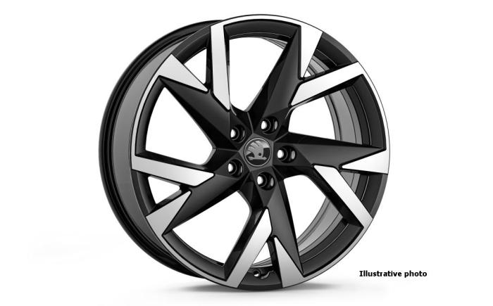 19" alu kolo Aniara - černá ŠKODA