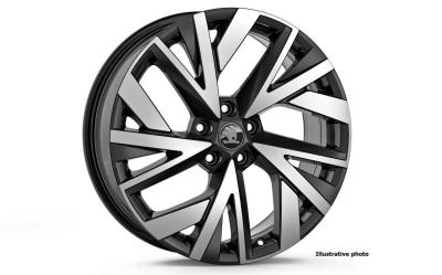 19" alu kolo Atria - černá ŠKODA