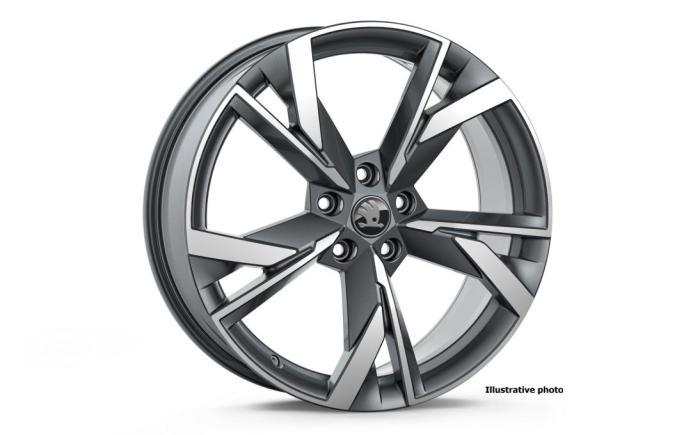 19" alu kolo Draconis - antracit ŠKODA