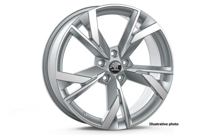 19" alu kolo Draconis - stříbrná ŠKODA