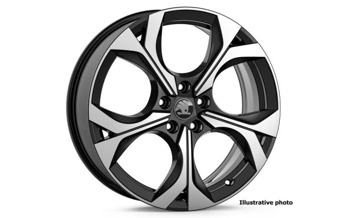 19" alu kolo Elias - černá ŠKODA