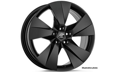 19" alu kolo Luter - černá ŠKODA