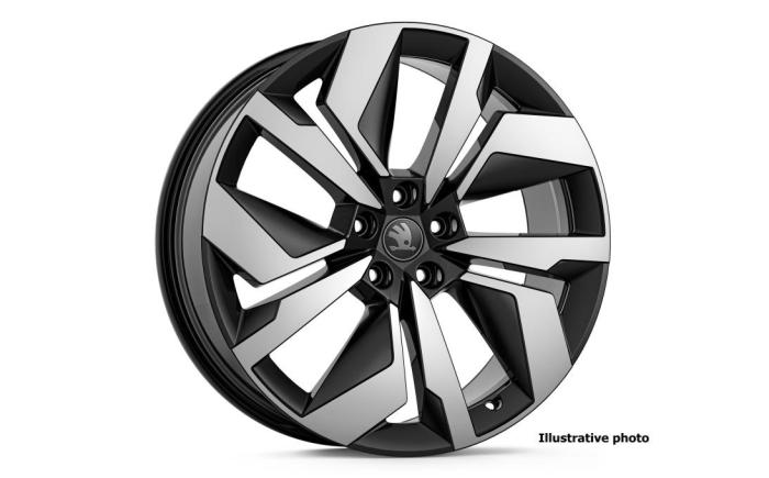 20" alu kolo Vega - černá ŠKODA