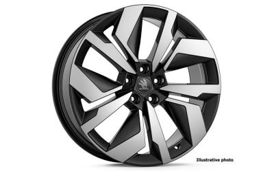 20" alu kolo Vega - černá ŠKODA