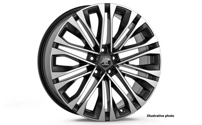 20" alu kolo Venus - černá ŠKODA