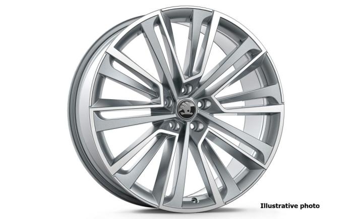 21" alu kolo Aquarius - stříbrná ŠKODA