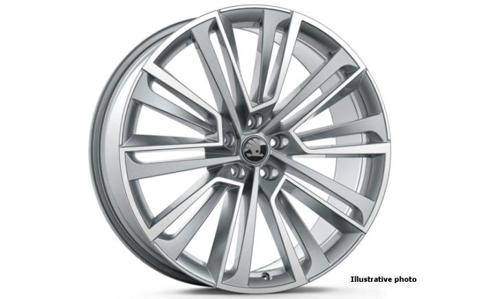 21" alu kolo Aquarius - stříbrná ŠKODA