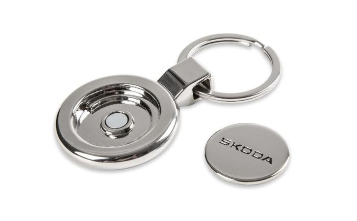 Klíčenka s žetonem ŠKODA