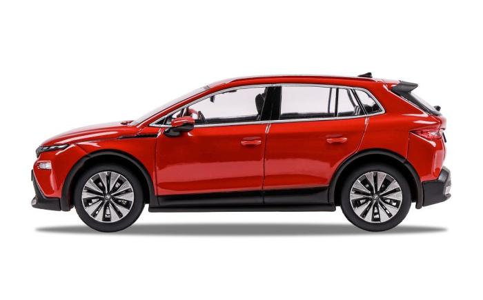 Model Elroq 1:43 - červená Velvet ŠKODA