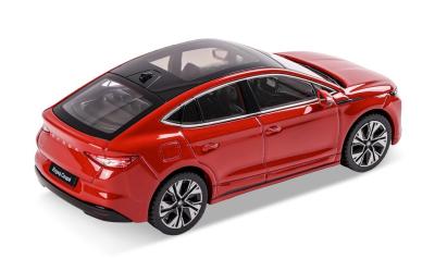 Model Enyaq Coupé FL 1:43 - červená Velvet ŠKODA