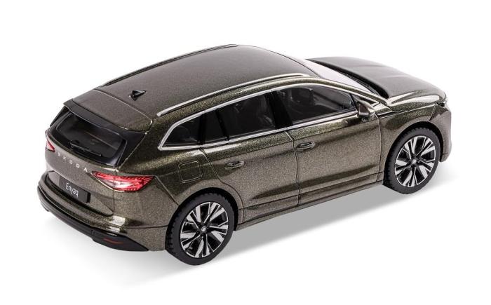 Model Enyaq FL 1:43 - zelená Olibo ŠKODA