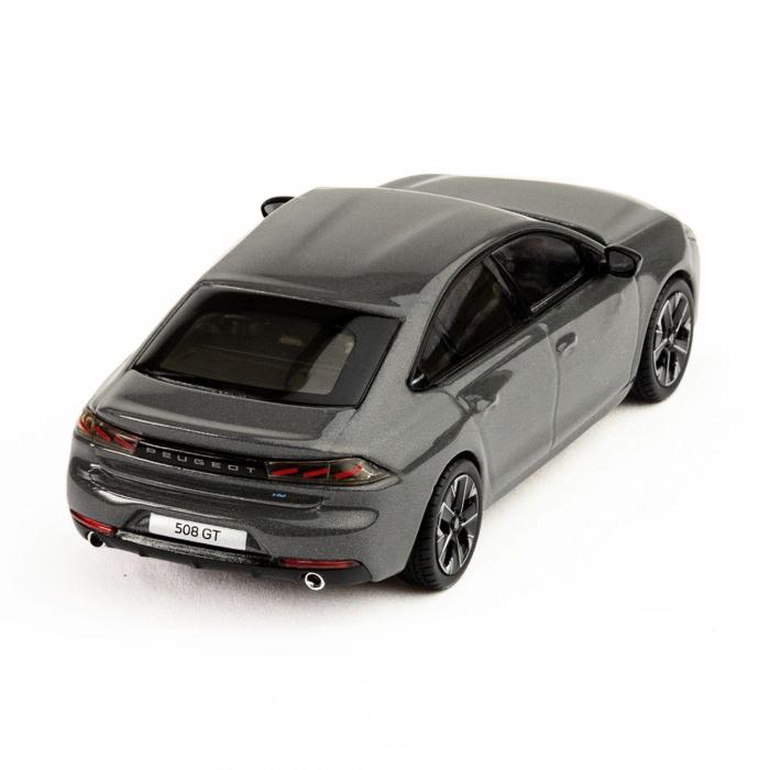 Model Nový Peugeot 508 1:43 šedá selenium