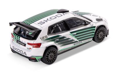 Model Škoda Fabia RS Rally2 125 let 1:43