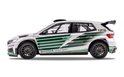 Model Škoda Fabia RS Rally2 125 let 1:43