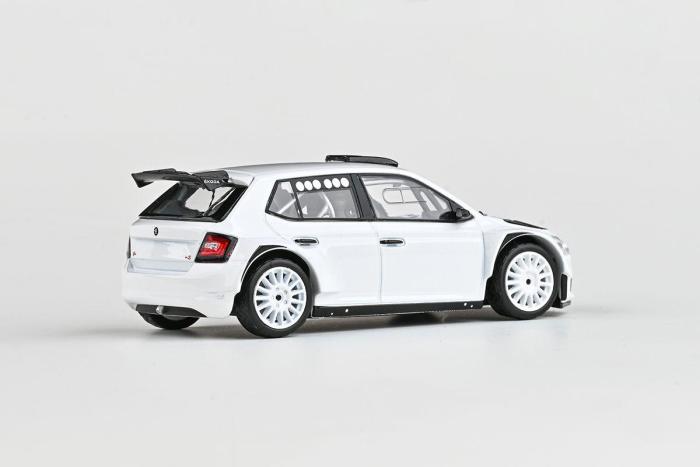 ŠKODA Fabia III FL Rally2 Evo (2019) 1:43 - Bílá