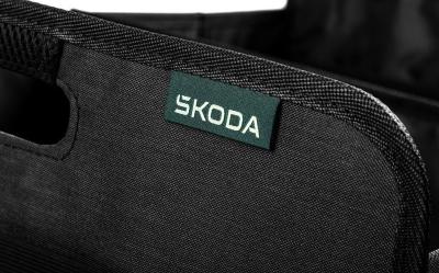 Skládací přepravka ŠKODA - šedá antracitová