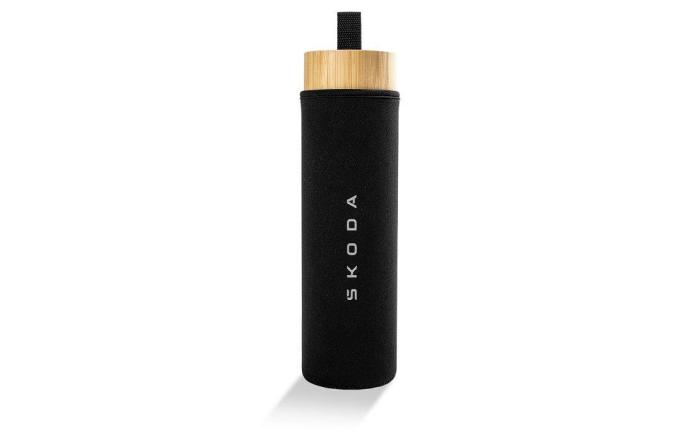 Skleněná lahev 0,5l ŠKODA