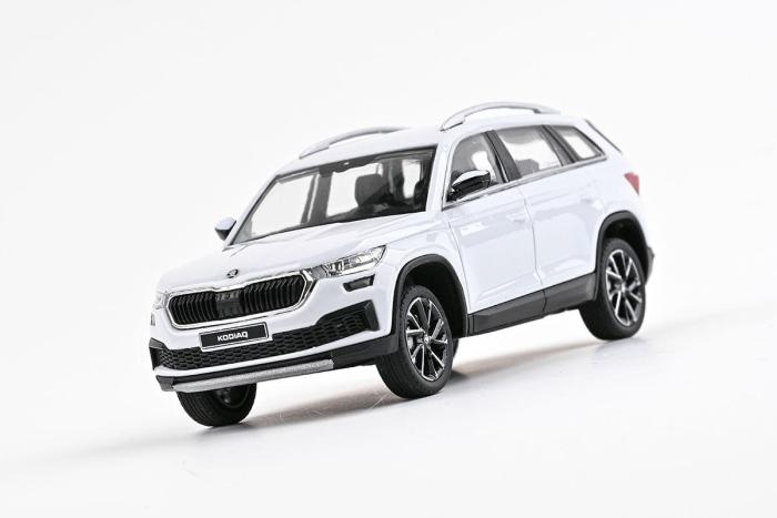 Škoda Kodiaq FL (2021) 1:43 - Bílá Moon Metalíza